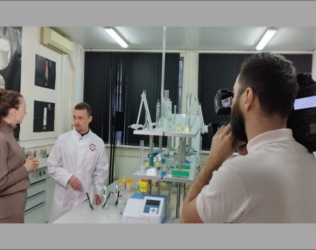 Видеоинтервью для телеканала "Россия"